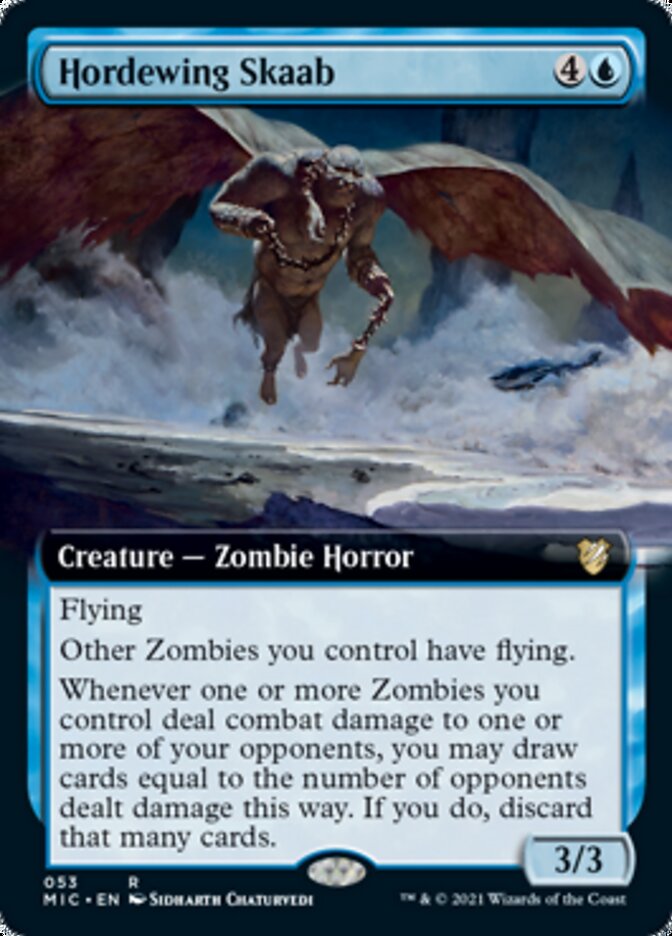 Hordewing Skaab (Extended Art) [Innistrad: Midnight Hunt Commander] | Jomio and Rueliete's Cards and Comics