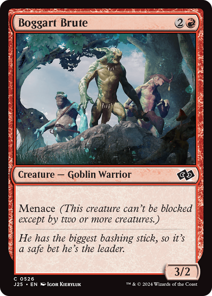 Boggart Brute [Foundations Jumpstart] | Jomio and Rueliete's Cards and Comics