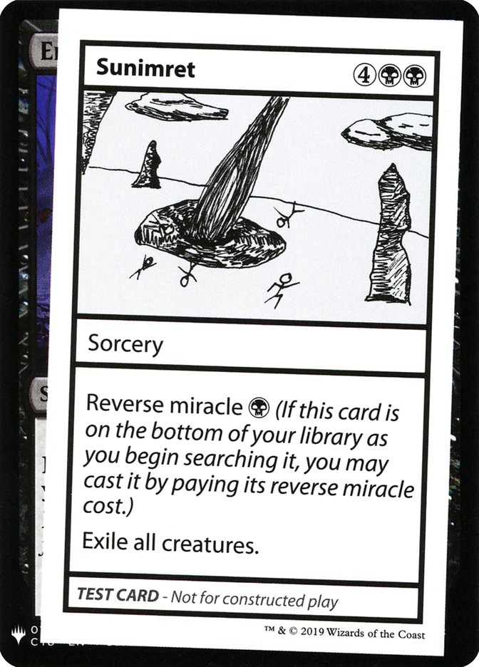 Sunimret [Mystery Booster Playtest Cards] | Jomio and Rueliete's Cards and Comics
