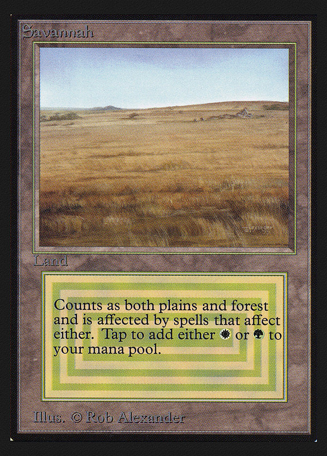 Savannah [Collectors' Edition] | Jomio and Rueliete's Cards and Comics