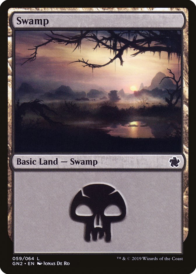 Swamp (59) [Game Night 2019] | Jomio and Rueliete's Cards and Comics