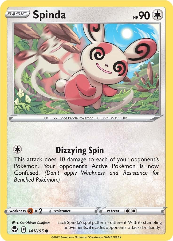 Spinda (141/195) [Sword & Shield: Silver Tempest] | Jomio and Rueliete's Cards and Comics