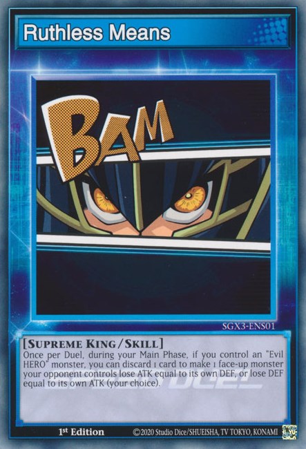 Ruthless Means [SGX3-ENS01] Common | Jomio and Rueliete's Cards and Comics