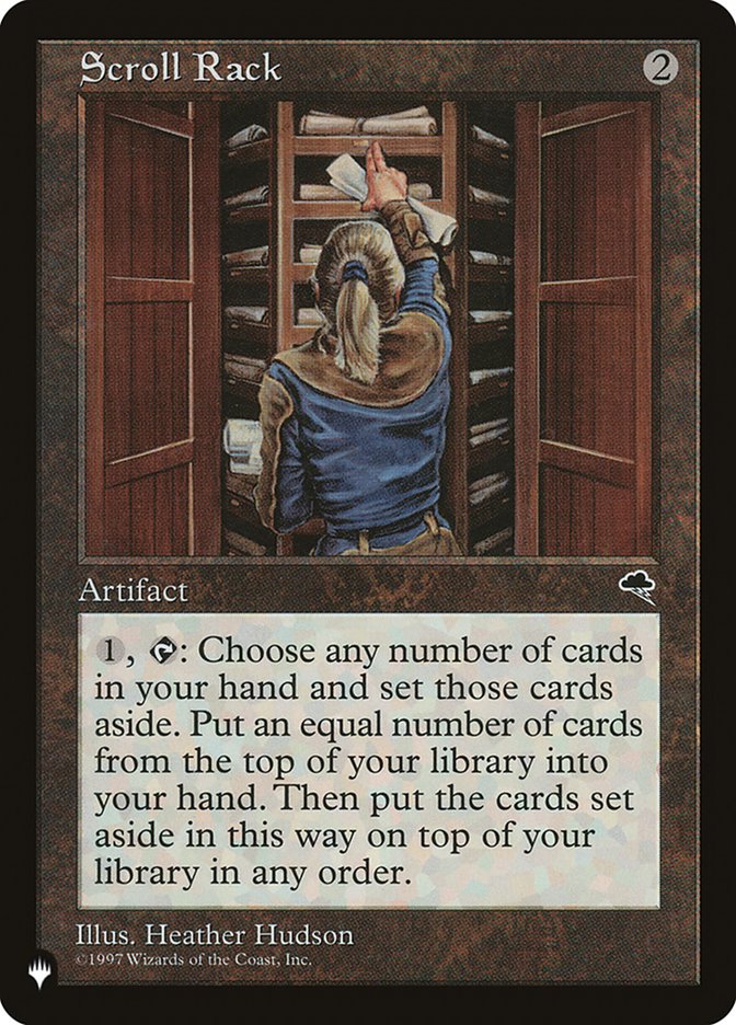 Scroll Rack [The List] | Jomio and Rueliete's Cards and Comics