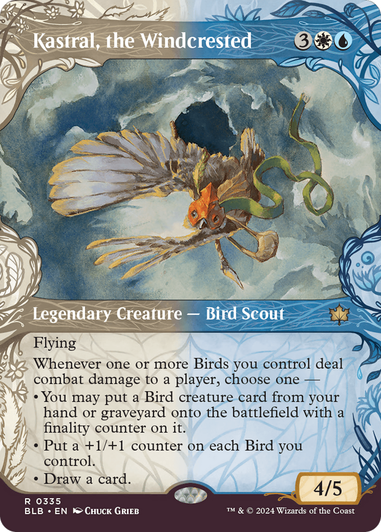 Kastral, the Windcrested (Showcase) [Bloomburrow] | Jomio and Rueliete's Cards and Comics