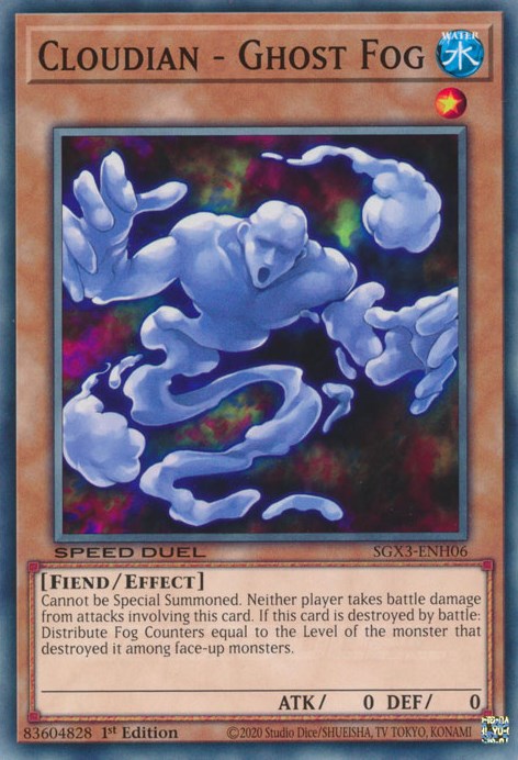 Cloudian - Ghost Fog [SGX3-ENH06] Common | Jomio and Rueliete's Cards and Comics