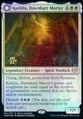 Katilda, Dawnhart Martyr // Katilda's Rising Dawn [Innistrad: Crimson Vow Prerelease Promos] | Jomio and Rueliete's Cards and Comics