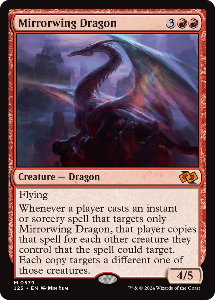 Mirrorwing Dragon [Foundations Jumpstart] | Jomio and Rueliete's Cards and Comics