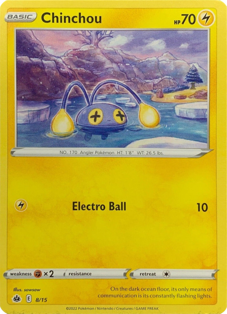 Chinchou (8/15) [McDonald's Promos: Match Battle] | Jomio and Rueliete's Cards and Comics
