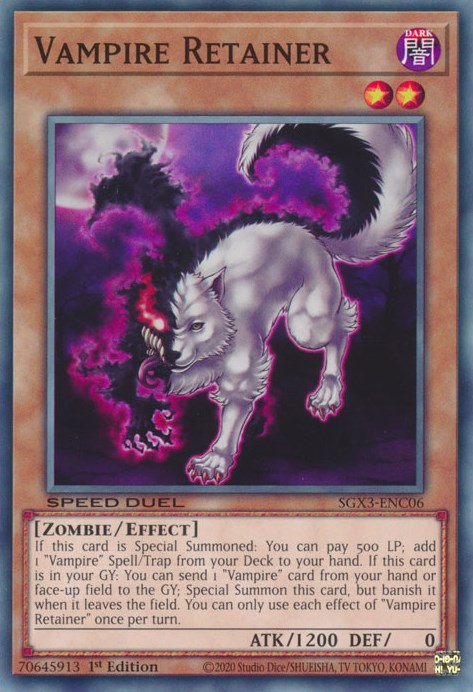 Vampire Retainer [SGX3-ENC06] Common | Jomio and Rueliete's Cards and Comics