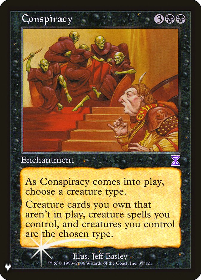 Conspiracy [Mystery Booster] | Jomio and Rueliete's Cards and Comics
