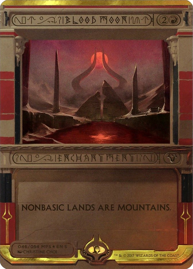 Blood Moon (Invocation) [Amonkhet Invocations] | Jomio and Rueliete's Cards and Comics