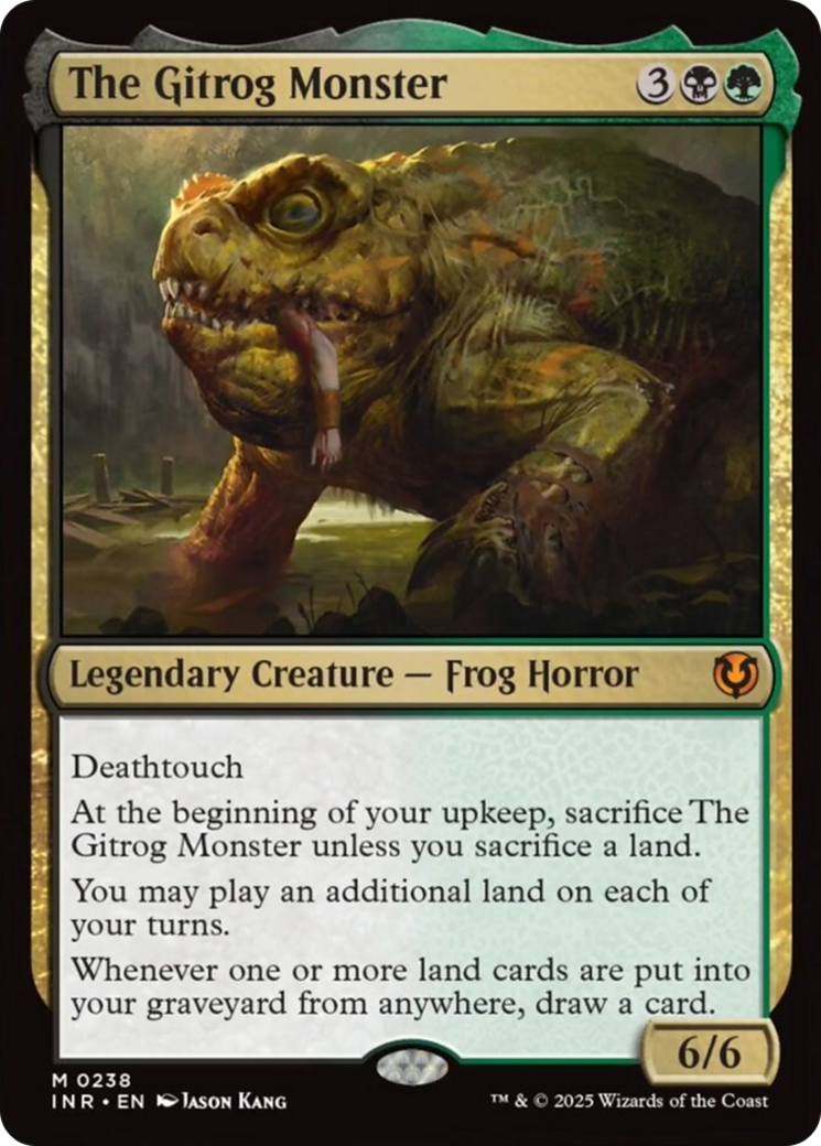 The Gitrog Monster [Innistrad Remastered] | Jomio and Rueliete's Cards and Comics