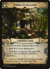 Arguel's Blood Fast // Temple of Aclazotz [From the Vault: Transform] | Jomio and Rueliete's Cards and Comics