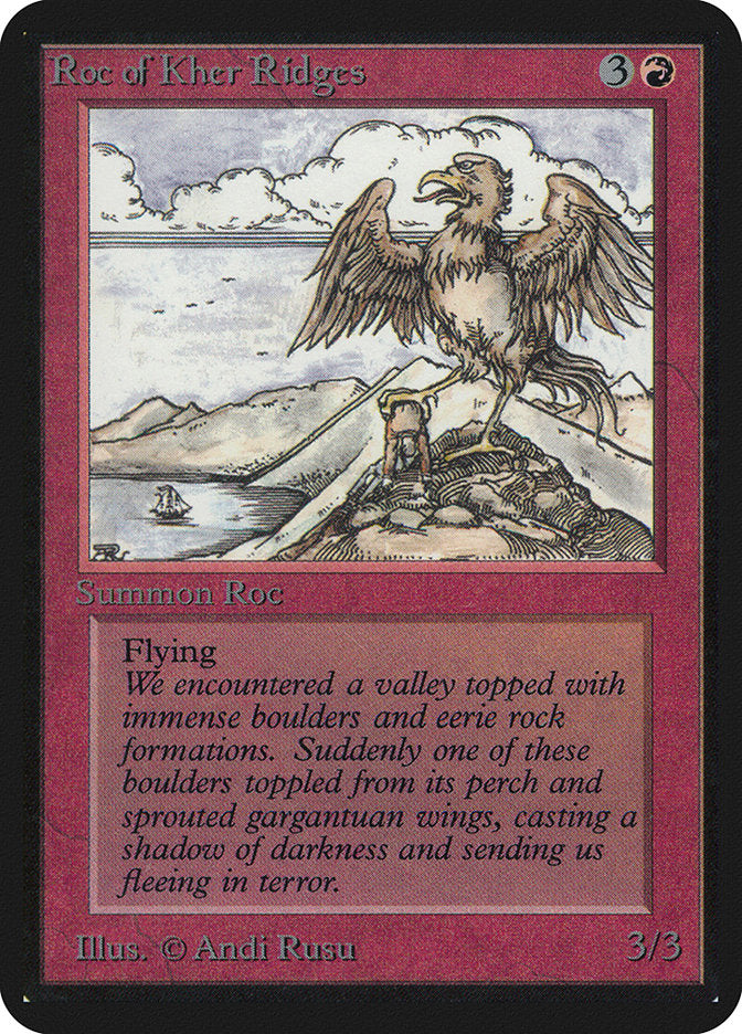 Roc of Kher Ridges [Alpha Edition] | Jomio and Rueliete's Cards and Comics