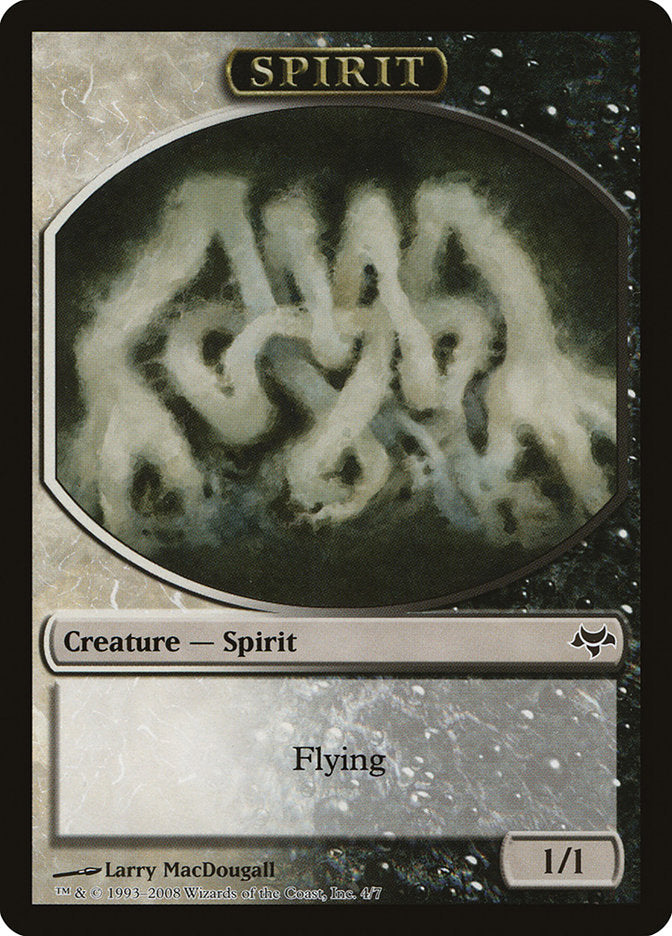 Spirit Token [Eventide Tokens] | Jomio and Rueliete's Cards and Comics