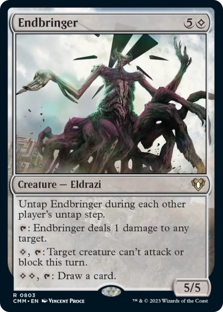 Endbringer [Commander Masters] | Jomio and Rueliete's Cards and Comics