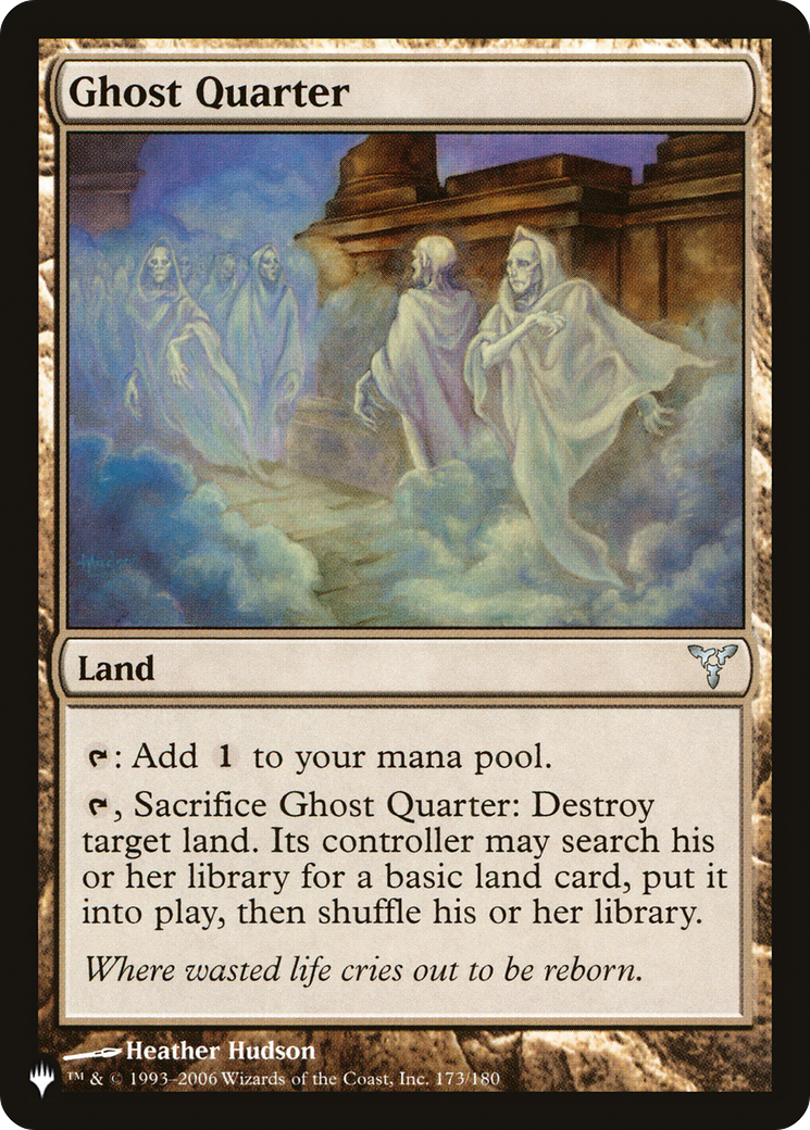 Ghost Quarter (DIS) [The List] | Jomio and Rueliete's Cards and Comics