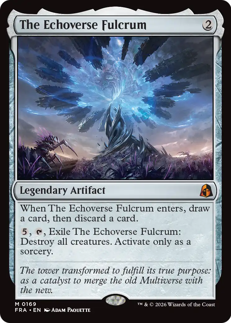 The Echoverse Fulcrum [Reality Fracture] | Jomio and Rueliete's Cards and Comics