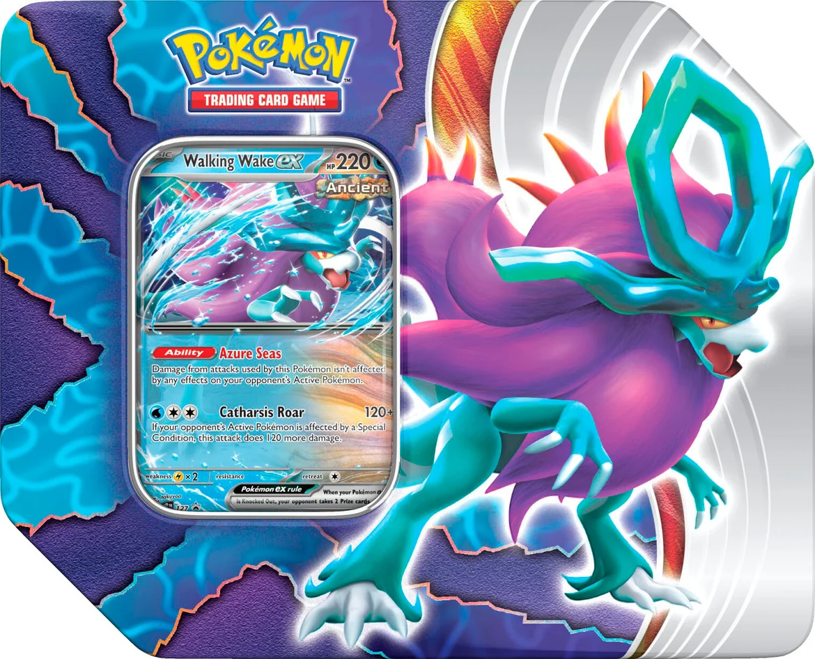 Paradox Clash Tin (Walking Wake EX) | Jomio and Rueliete's Cards and Comics