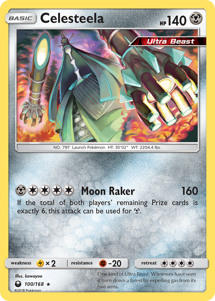 Celesteela (100/168) [Sun & Moon: Celestial Storm] | Jomio and Rueliete's Cards and Comics