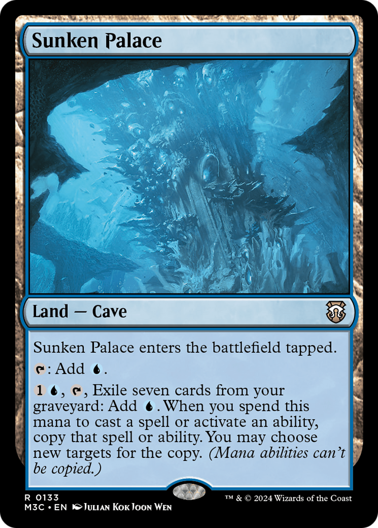 Sunken Palace (Extended Art) [Modern Horizons 3 Commander] | Jomio and Rueliete's Cards and Comics
