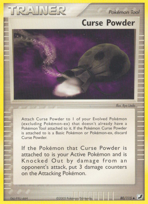 Curse Powder (80/115) [EX: Unseen Forces] | Jomio and Rueliete's Cards and Comics