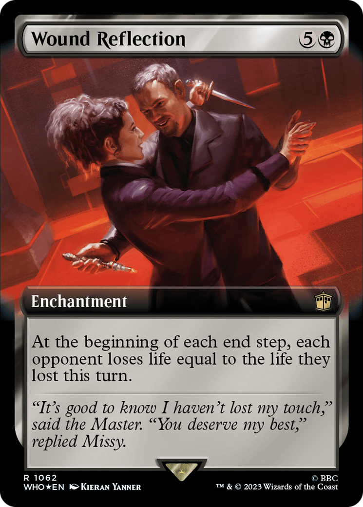 Wound Reflection (Extended Art) (Surge Foil) [Doctor Who] | Jomio and Rueliete's Cards and Comics