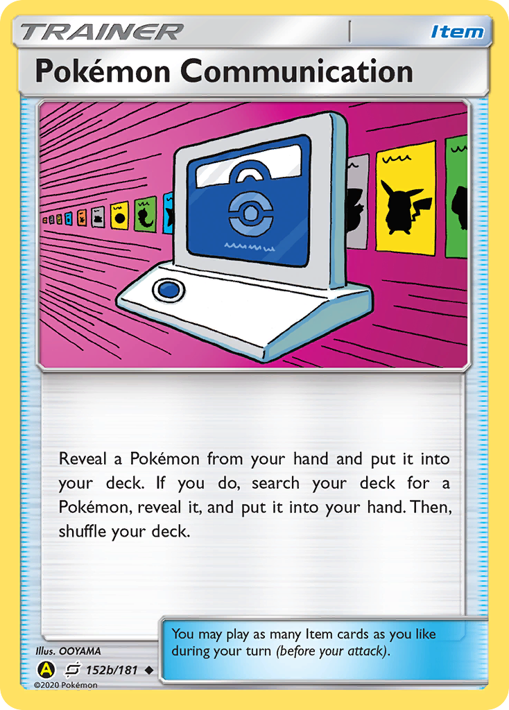 Pokemon Communication (152b/181) [Alternate Art Promos] | Jomio and Rueliete's Cards and Comics