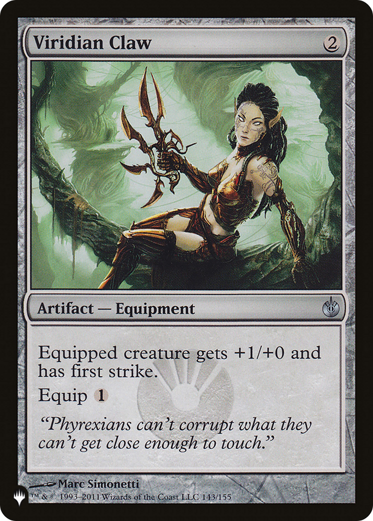 Viridian Claw [The List] | Jomio and Rueliete's Cards and Comics