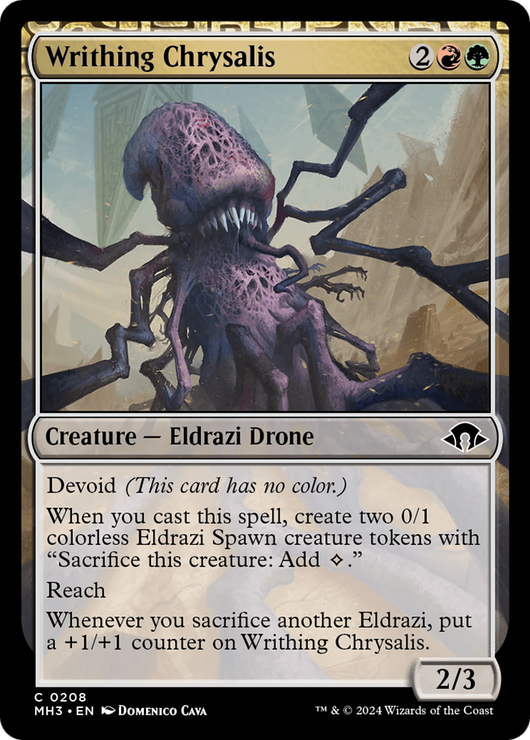 Writhing Chrysalis [Modern Horizons 3] | Jomio and Rueliete's Cards and Comics