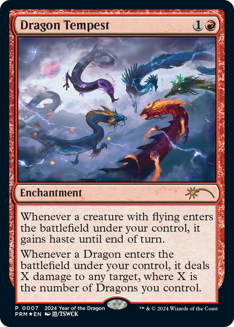 Dragon Tempest (Year of the Dragon 2024) [Standard Showdown Promos] | Jomio and Rueliete's Cards and Comics