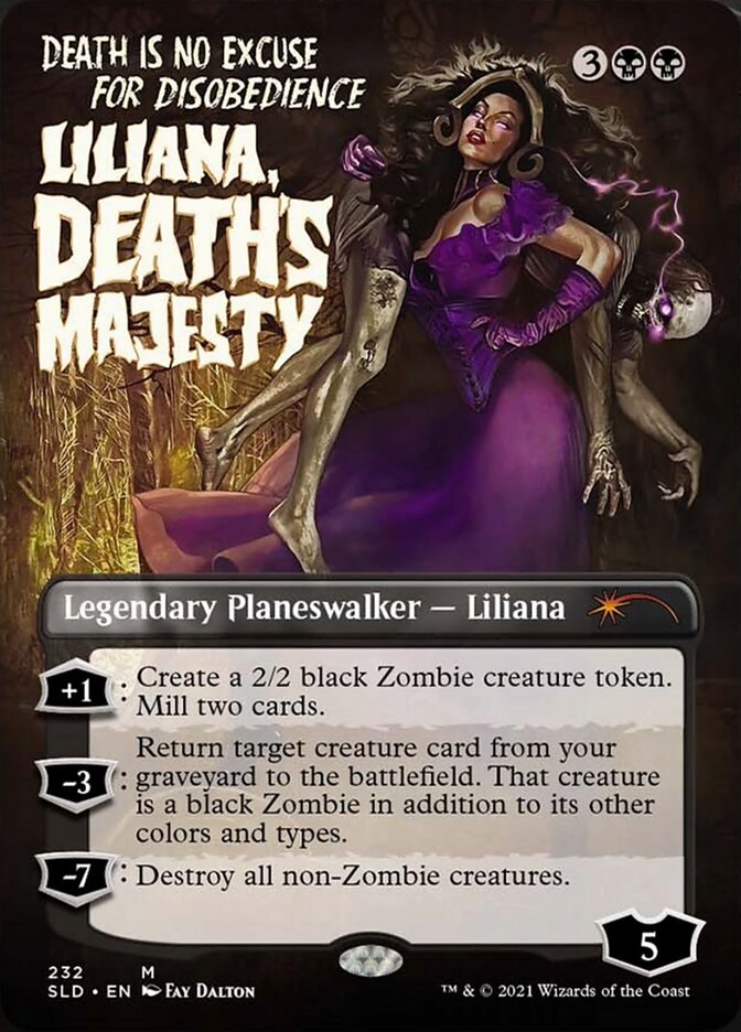 Liliana, Death's Majesty [Secret Lair Drop Series] | Jomio and Rueliete's Cards and Comics