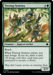 Treetop Sentries [Bloomburrow] | Jomio and Rueliete's Cards and Comics