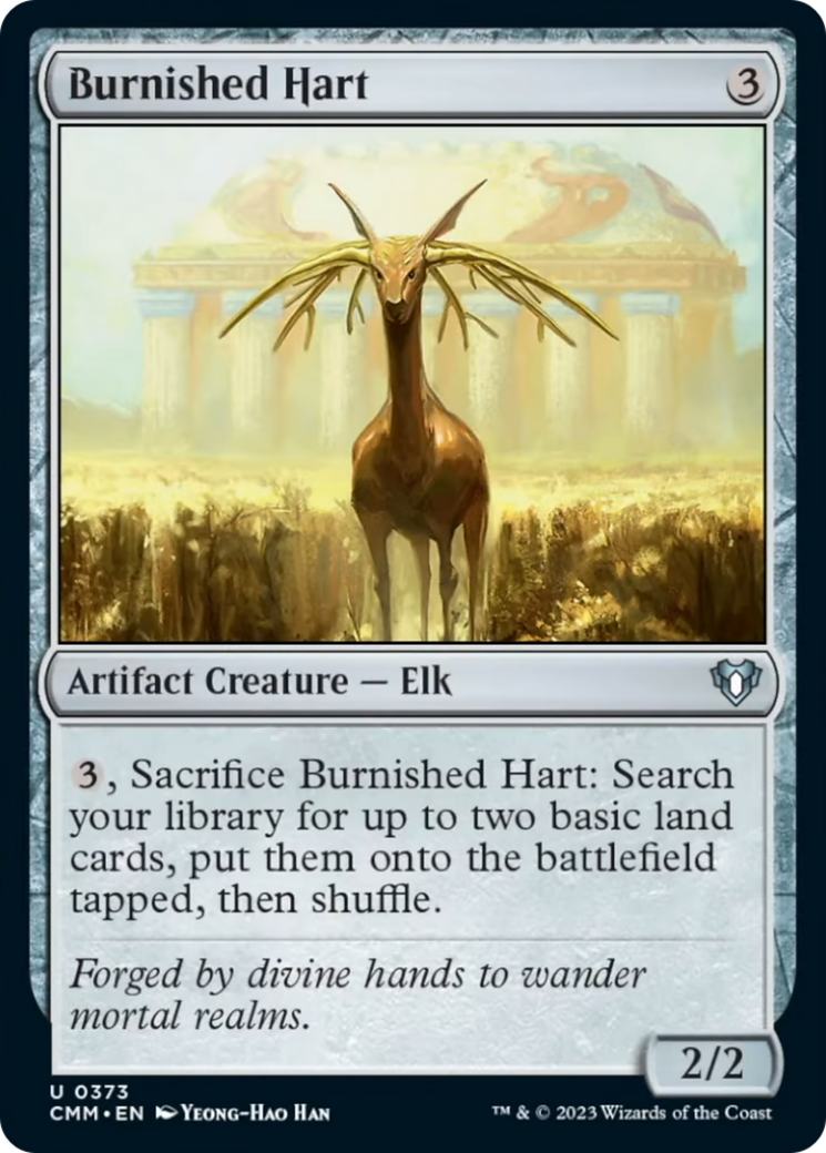 Burnished Hart [Commander Masters] | Jomio and Rueliete's Cards and Comics