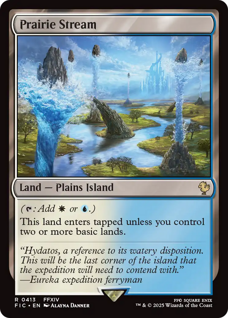 Prairie Stream [FINAL FANTASY Commander] | Jomio and Rueliete's Cards and Comics