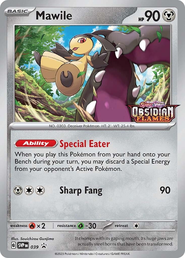 Mawile (039) (Stamped) [Scarlet & Violet: Black Star Promos] | Jomio and Rueliete's Cards and Comics