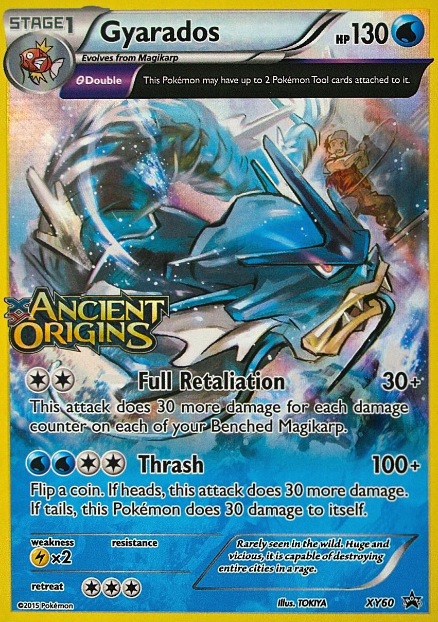 Gyarados (XY60) (Prerelease Promo) [XY: Black Star Promos] | Jomio and Rueliete's Cards and Comics