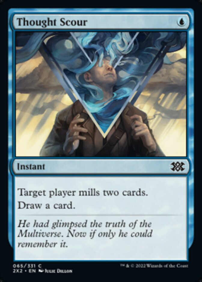 Thought Scour [Double Masters 2022] | Jomio and Rueliete's Cards and Comics