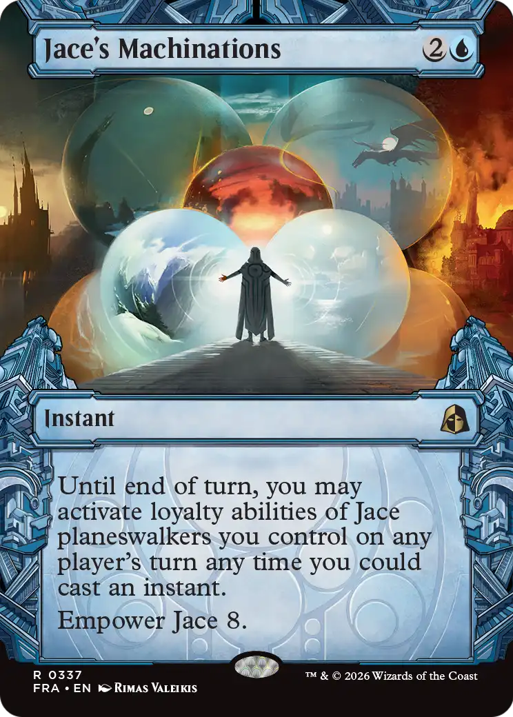 Jace's Machinations (Showcase) [Reality Fracture] | Jomio and Rueliete's Cards and Comics