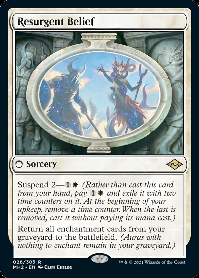 Resurgent Belief [Modern Horizons 2] | Jomio and Rueliete's Cards and Comics