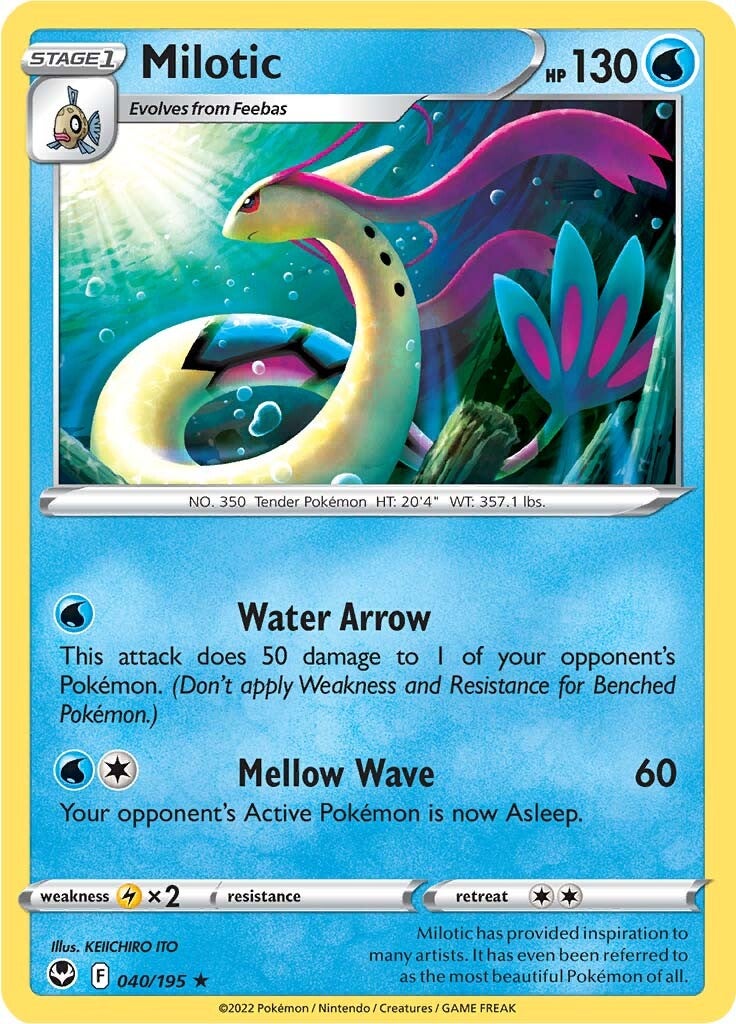 Milotic (040/195) [Sword & Shield: Silver Tempest] | Jomio and Rueliete's Cards and Comics