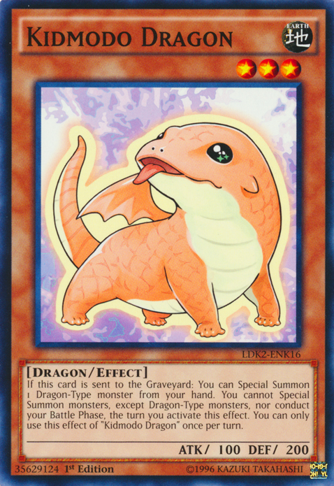 Kidmodo Dragon [LDK2-ENK16] Common | Jomio and Rueliete's Cards and Comics