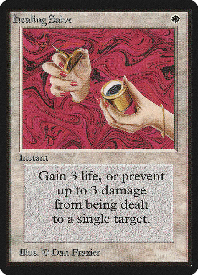 Healing Salve [Beta Edition] | Jomio and Rueliete's Cards and Comics