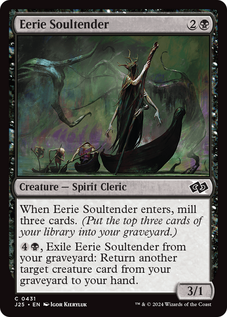 Eerie Soultender [Foundations Jumpstart] | Jomio and Rueliete's Cards and Comics