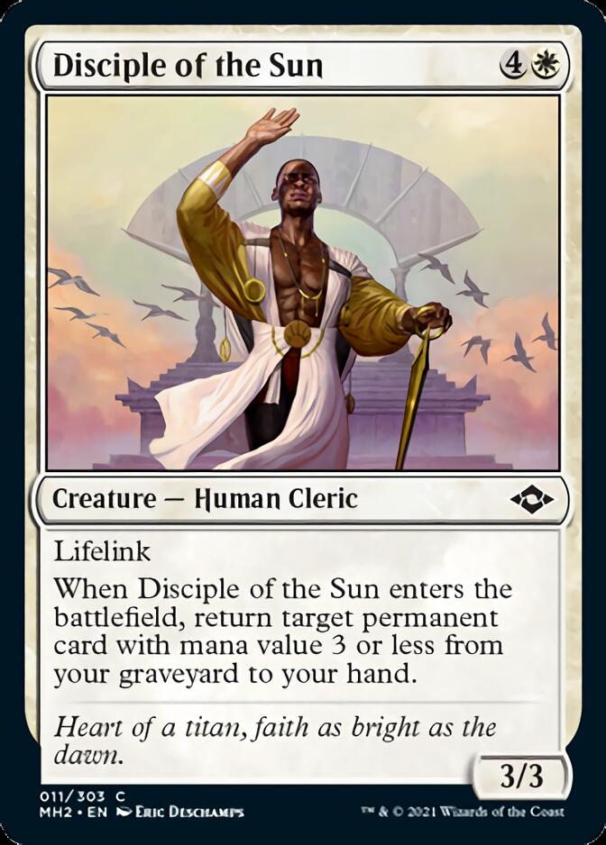Disciple of the Sun [Modern Horizons 2] | Jomio and Rueliete's Cards and Comics