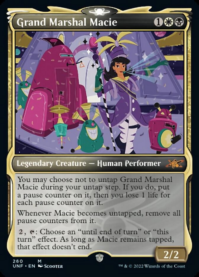 Grand Marshal Macie (Showcase) [Unfinity] | Jomio and Rueliete's Cards and Comics