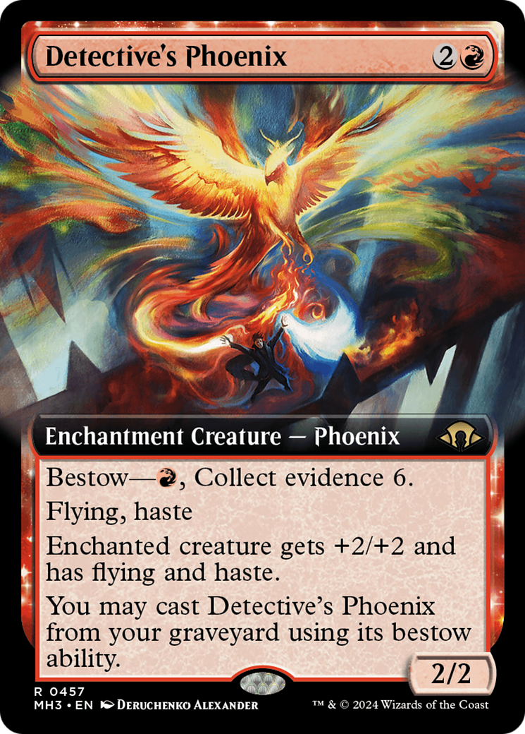 Detective's Phoenix (Extended Art) [Modern Horizons 3] | Jomio and Rueliete's Cards and Comics
