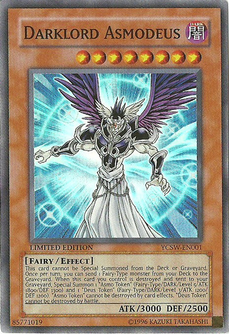 Darklord Asmodeus [YCSW-EN001] Super Rare | Jomio and Rueliete's Cards and Comics