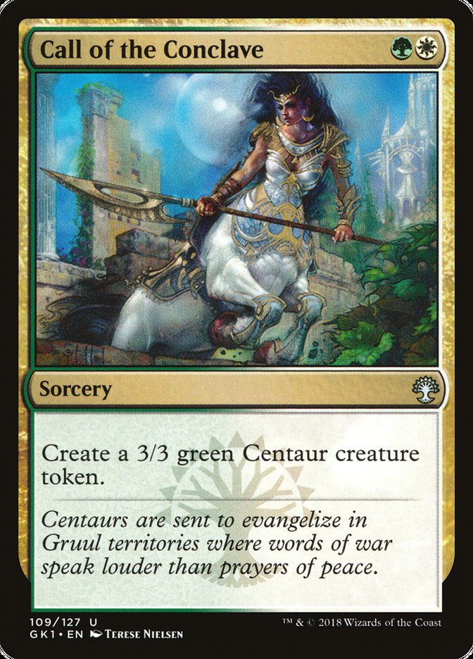 Call of the Conclave [Guilds of Ravnica Guild Kit] | Jomio and Rueliete's Cards and Comics